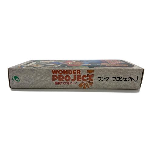 ワンダープロジェクトJ 機械の少年ピーノ スーパーファミコン用ソフト 美品 -
