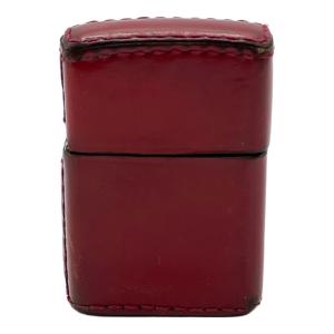 ZIPPO (ジッポ) ZIPPO レザー/レッド