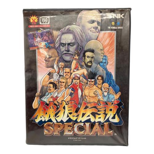 snk (エスエヌケー) 餓狼伝説SPECIAL ネオジオ用ソフト パッケージダメージ有 -