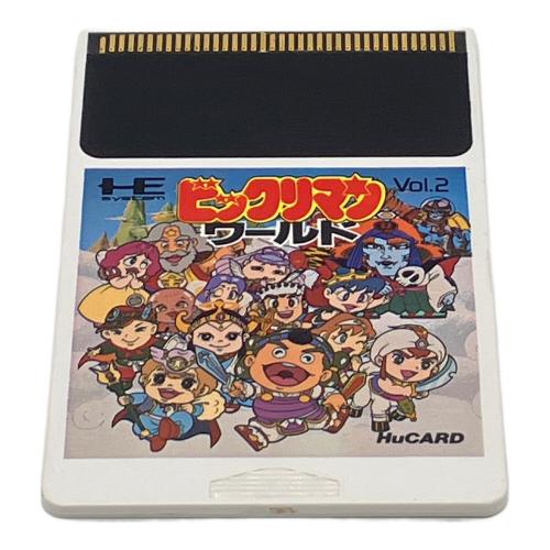 ビックリマンワールド PCエンジン用ソフト -