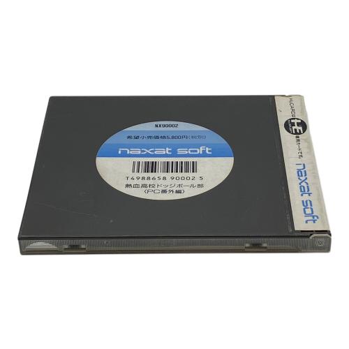 熱血高校ドッジボール部 PCエンジン用ソフト -