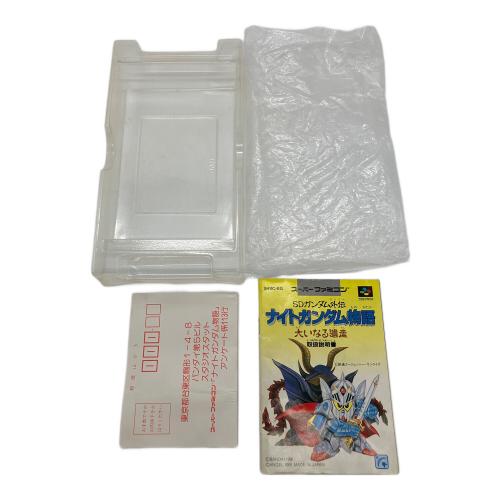 ナイトガンダム物語 大いなる遺産 スーパーファミコン用ソフト -