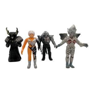 BANDAI (バンダイ) レー・ガルス＆ラーデウス＆レーワンダー＆レー・ネフェル4体セット レトロホビー 塗装ハゲ有 超新星 フラッシュマン