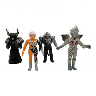 BANDAI (バンダイ) レー・ガルス＆ラーデウス＆レーワンダー＆レー・ネフェル4体セット レトロホビー 塗装ハゲ有 超新星 フラッシュマン