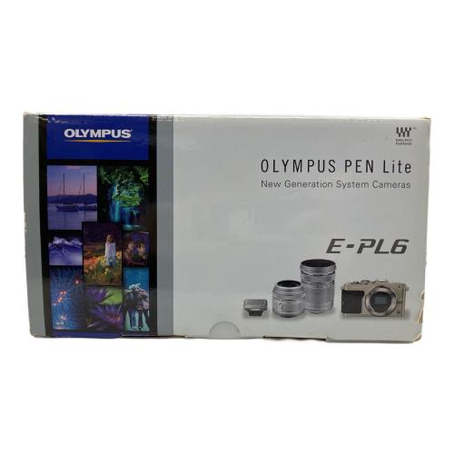 OLYMPUS (オリンパス) デジタル一眼レフカメラ E-PL6 動作確認済み