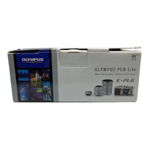 OLYMPUS (オリンパス) デジタル一眼レフカメラ E-PL6 動作確認済み
