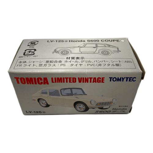 TOMY (トミー) 1/64 LV-125a Honda S600クーペ ホワイト 「トミカ リミテッドヴィンテージ」 [242895] トミカ