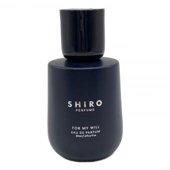 SHIRO (シロ) オードパルファム 50ml FOR MY WILL