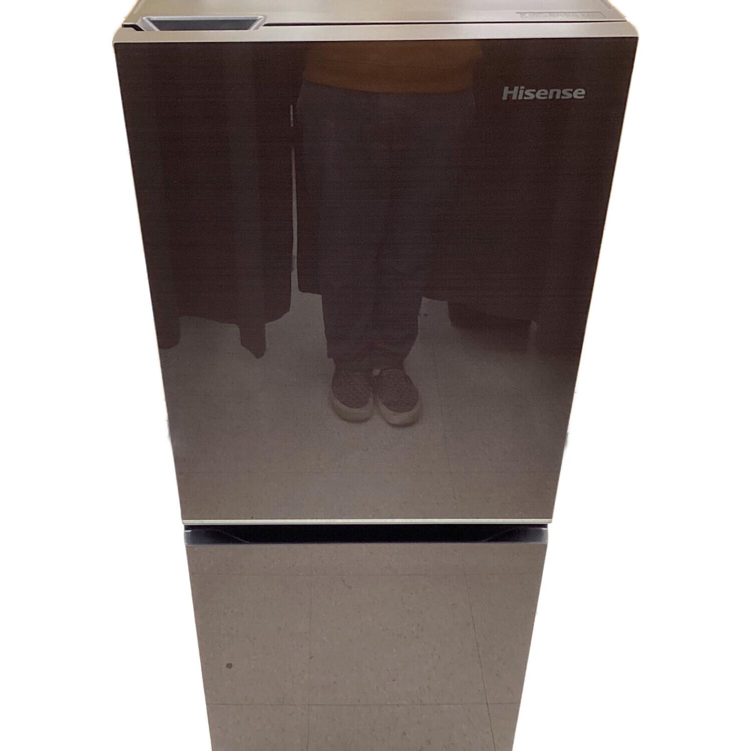 Hisense ハイセンス 2ドア冷蔵庫 HR-G13C-BR 2022年製【トレファク 川越店】 冷蔵庫 ダークブラウン HR-G13C-BR [幅48.1cm /135L /2ドア /右開き