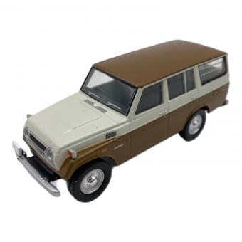 トミーテック 1/64 LV-104a トヨタ ランドクルーザー FJ56V型(ホワイト×ブラウン) 「トミカリミテッドヴィンテージ」 ミニカー