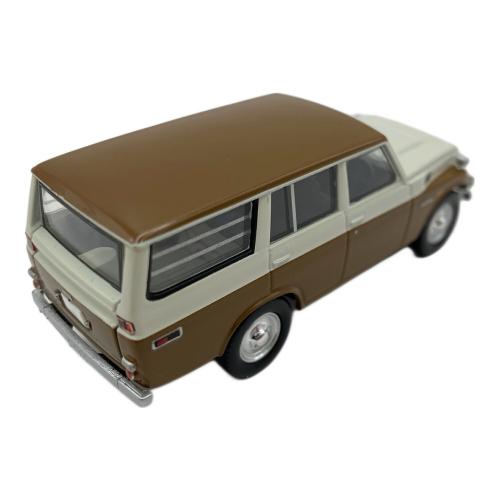トミーテック 1/64 LV-104a トヨタ ランドクルーザー FJ56V型(ホワイト×ブラウン) 「トミカリミテッドヴィンテージ」 ミニカー