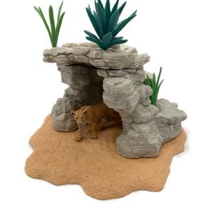 schleich (シュライヒ) 洞窟セット フィギュア 欠品有