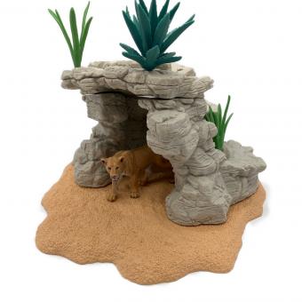 schleich (シュライヒ) 洞窟セット フィギュア 欠品有