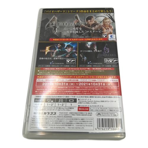 カプコン (バイオハザード4のみの内容となります)バイオハザード トリプルパック Nintendo Switch用ソフト CERO D (17歳以上対象)