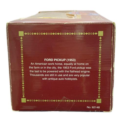 1/18 FORD PICK UP(1953) ミニカー