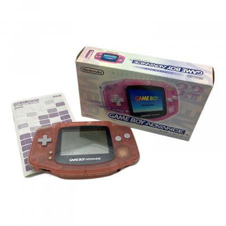 GAMEBOYAdvance ミルキーピンク Nintendo (ニンテンドウ) GAMEBOY ADVANCE ミルキーピンク｜トレファク