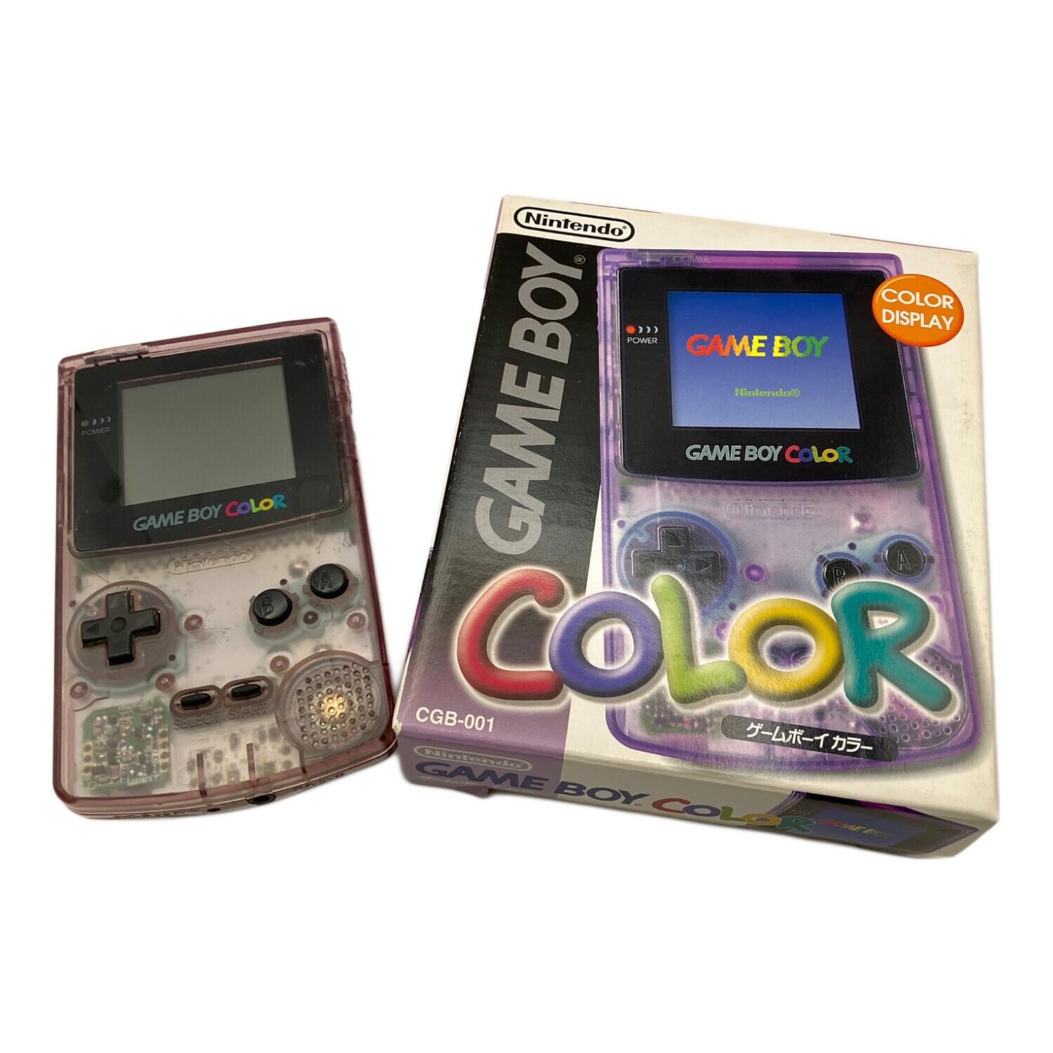 ゲームボーイカラー CGB-001　 Nintendo Gameboy Color CGB-001 Console Blue GBC Japan Tested F/S