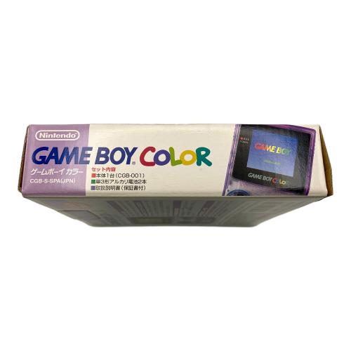 Nintendo (ニンテンドウ) GAMEBOY COLOR CGB-001