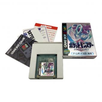 ポケットモンスター クリスタルバージョン ゲームボーイカラー用ソフト -