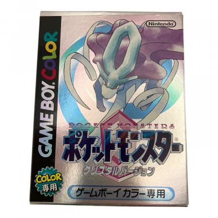 ポケットモンスター クリスタルバージョン ゲームボーイカラー用ソフト