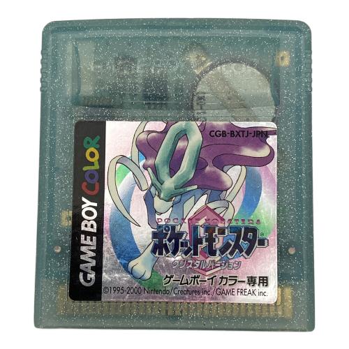 ポケットモンスター クリスタルバージョン ゲームボーイカラー用ソフト -
