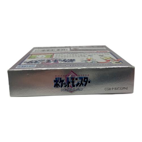 ポケットモンスター クリスタルバージョン ゲームボーイカラー用ソフト -