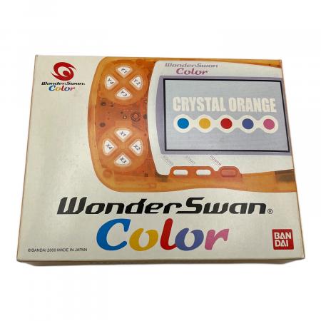 BANDAI (バンダイ) ワンダースワンカラー本体 クリスタルオレンジ