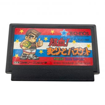 熱血すとりーとバスケット -がんばれDUNK HEROES- ファミコン用ソフト -