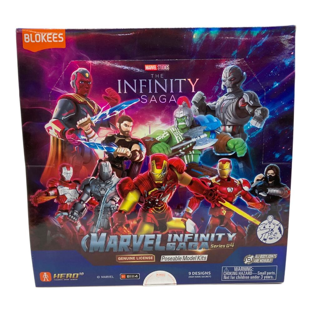 B*a様 BLOKEES 第4弾 Marvelマーベル インフィニティ・サーガ マーベル Blokees Figures インフィニティ・サーガ 第4弾 BOX 9個入