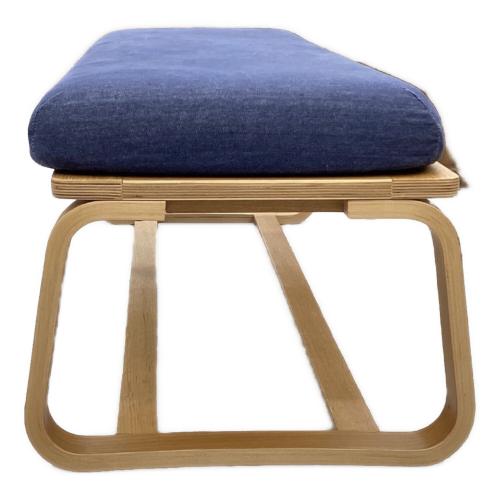 無印良品 (ムジルシリョウヒン) リビングでもダイニングでもつかえるベンチ・1 ネイビー