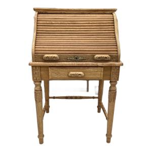 ロールトップデスク 引き出し欠品 230 ブラウン