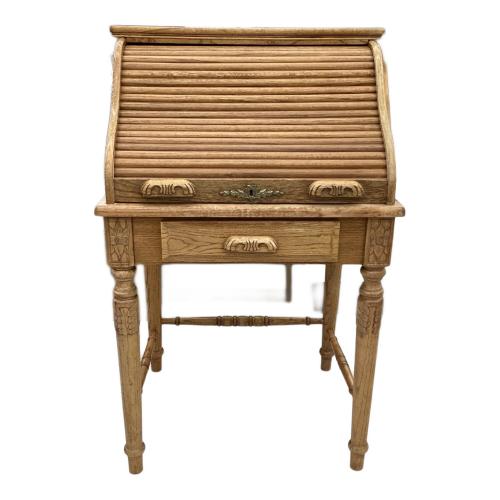 ロールトップデスク 引き出し欠品 230 ブラウン