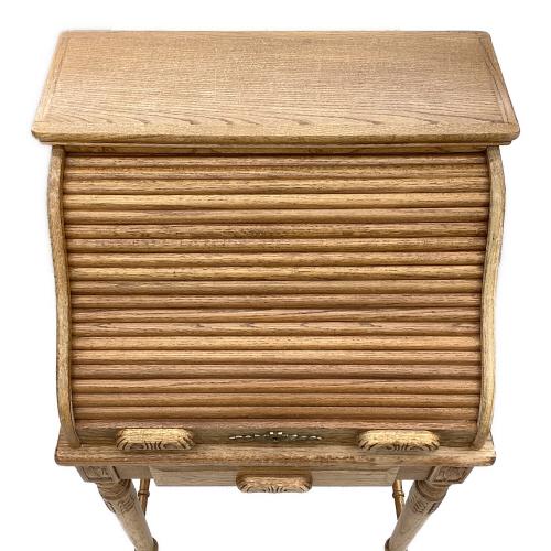 ロールトップデスク 引き出し欠品 230 ブラウン