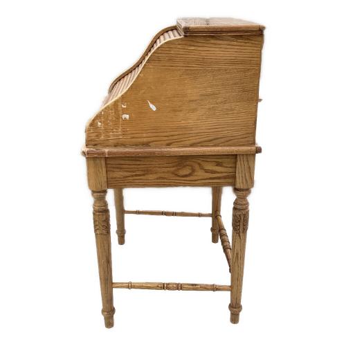 ロールトップデスク 引き出し欠品 230 ブラウン