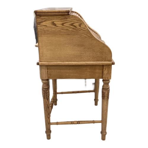 ロールトップデスク 引き出し欠品 230 ブラウン