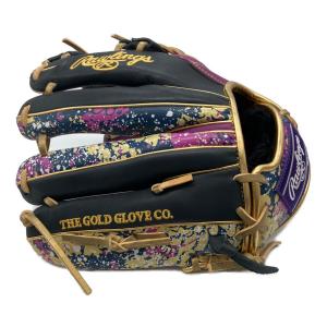 RAWLINGS (ローリングス) 軟式グローブ HOH BLIZZARD& WIZARD ネイビー×パープル