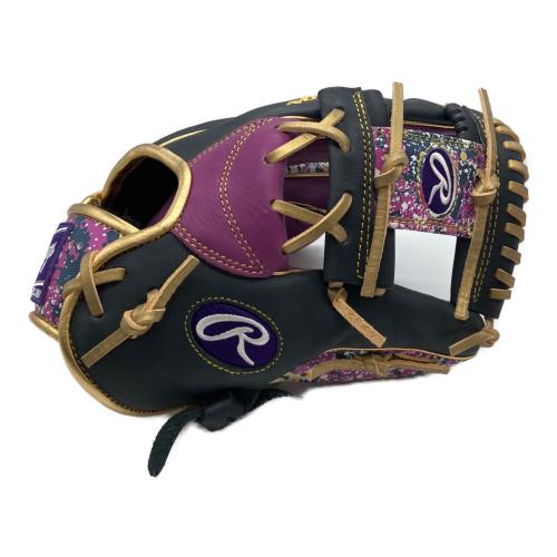 RAWLINGS (ローリングス) 軟式グローブ HOH BLIZZARD& WIZARD ネイビー×パープル