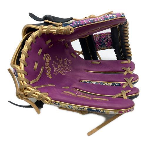 RAWLINGS (ローリングス) 軟式グローブ HOH BLIZZARD& WIZARD ネイビー×パープル