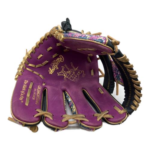 RAWLINGS (ローリングス) 軟式グローブ HOH BLIZZARD& WIZARD ネイビー×パープル