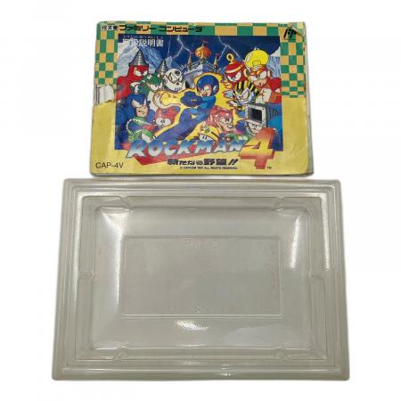 ロックマン4 ファミコン用ソフト 箱・説明書ダメージ有 -｜トレファク
