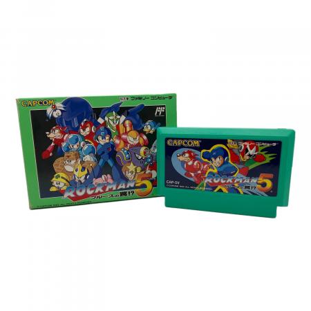 ロックマン5 ブルースの罠 ファミコン用ソフト -｜トレファクONLINE