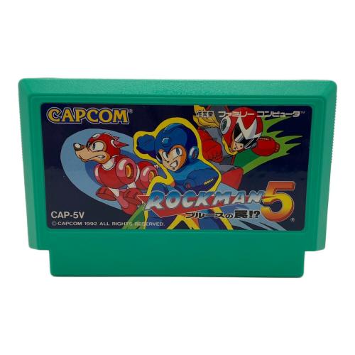 ロックマン5 ブルースの罠 ファミコン用ソフト -