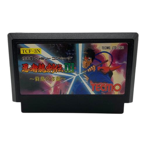 忍者龍剣伝Ⅲ 黄泉の方舟 ファミコン用ソフト 箱ダメージ有 -