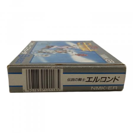 ファミコン　中古カセット　伝説の騎士　エルロンド　箱　説明書付き ファミコン 中古カセット 伝説の騎士 エルロンド 箱 説明書付き - メルカリ