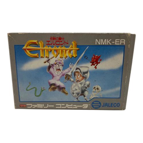 伝説の騎士 エルロンド ファミコン用ソフト -