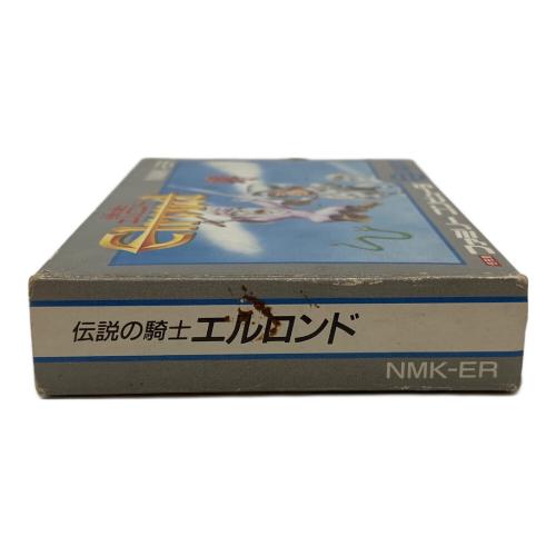 伝説の騎士 エルロンド ファミコン用ソフト -