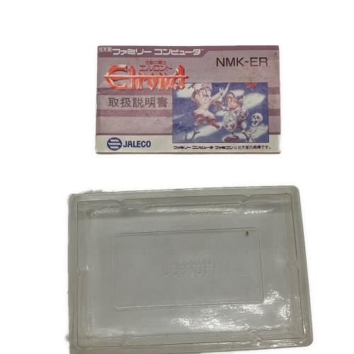 伝説の騎士 エルロンド ファミコン用ソフト -