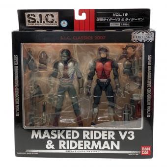 BANDAI (バンダイ) 仮面ライダーV3 ＆ ライダーマン 仮面ライダー S.I.C VOL.18