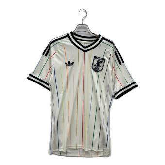 adidas (アディダス) サッカーユニフォーム JN1872 サッカー日本代表 2026 アウェイ レプリカ ユニフォーム 2025年モデル メンズ SIZE M アイボリー