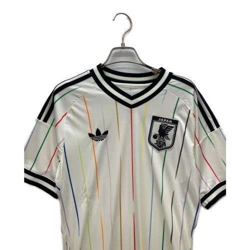adidas (アディダス) サッカーユニフォーム JN1872 サッカー日本代表 2026 アウェイ レプリカ ユニフォーム 2025年モデル メンズ SIZE M アイボリー